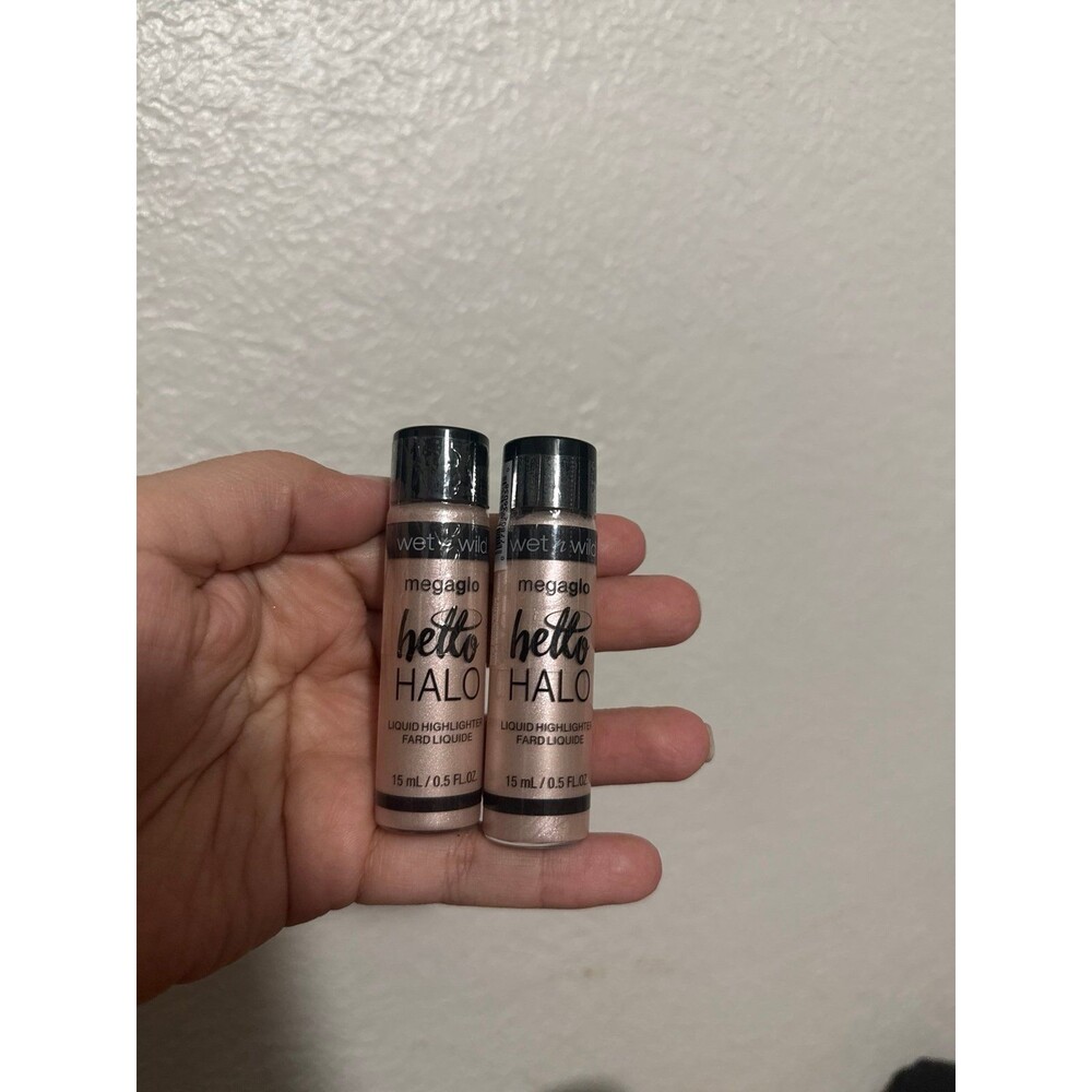 2 wet n wild megaglo hello halo goodbye liquid highlighters